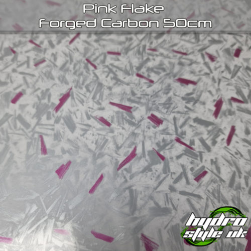 Pink Flake Carbon Hydrographics Film 50cm Hydro Style UK