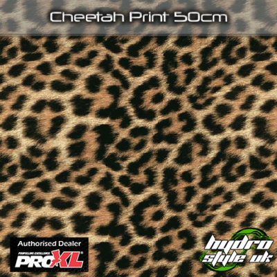 Cheetah Print Hydrodipping Film